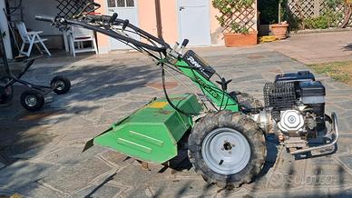 MOTOCOLTIVATORE PASQUALI CON FRESA E CARRELLO/SEDI