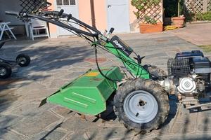 MOTOCOLTIVATORE PASQUALI CON FRESA E CARRELLO/SEDI