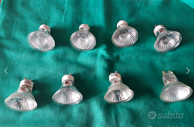 Lampadine alogene faretto 50w