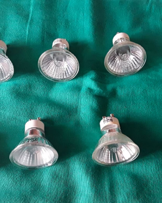 Lampadine alogene faretto 50w