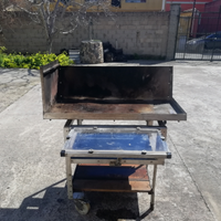 Barbecue artigianale acciaio inox