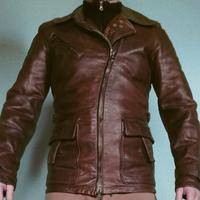 giacca in pelle Gianfranco Ferré - vintage 