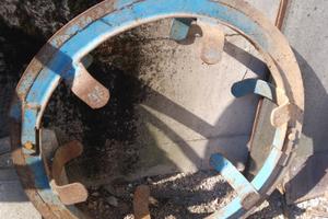 Cerchio per ruota escavatore ragno