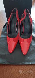 Scarpe donna Giorgio Armani pelle Rubino 35