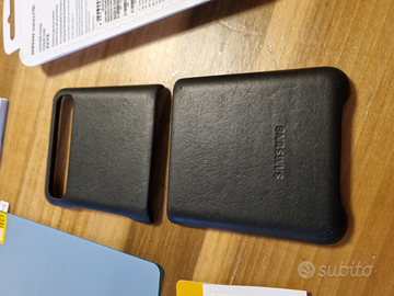 Cover Samsung galaxy Z Flip pelle + schermo