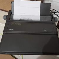 macchina da scrivere elettrica olivetti