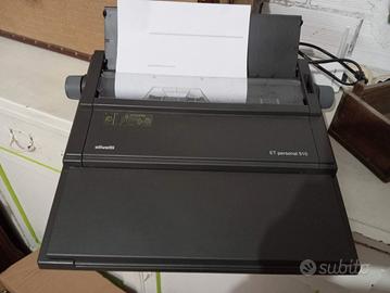 macchina da scrivere elettrica olivetti