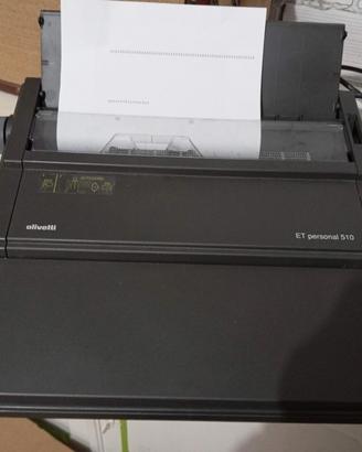 macchina da scrivere elettrica olivetti