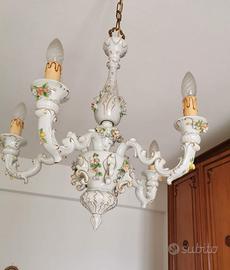 Lampadario Capodimonte