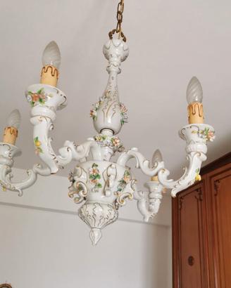 Lampadario Capodimonte