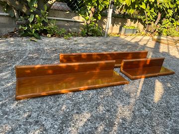 Set 3 mensoline in Legno