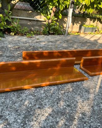 Set 3 mensoline in Legno
