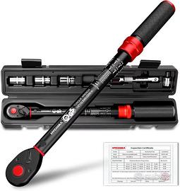 Chiave dinamometrica HYCHIKA 1/2" 40-220 Nm con bu