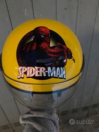 Casco jet spiderman per bambini