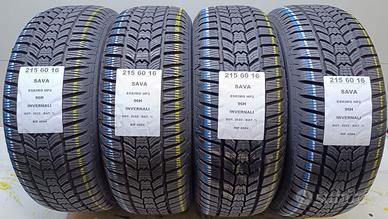 4 GOMME 215 60 16 SAVA INV RIF4504