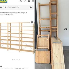 Scaffali ivar ikea