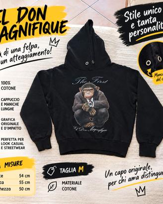 Felpa con cappuccio El Don Magnifique – M