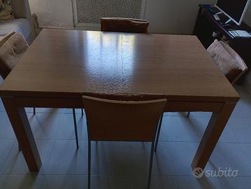 Tavolo cucina legno Ikea 