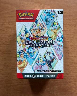 Pokemon box evoluzioni prismatiche