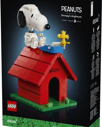 lego 21368 Peanuts la cuccia di  Snoopy 