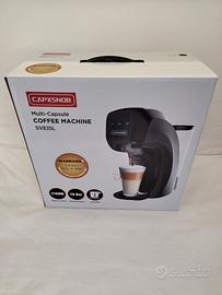Warriors1 Macchina da Caffè a capsule 5 in 1