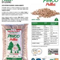 Pellet Pinco in legno vergine