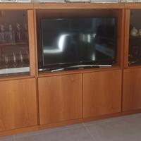 Mobile soggiorno in noce nazionale