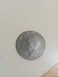 Moneta 1 dollaro u.s.a.1976(dollaro di Eisenhower)