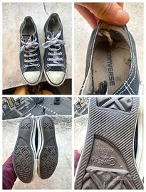 Sneakers Converse All Star basse nere EU39