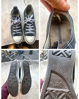 Sneakers Converse All Star basse nere EU39
