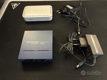 Switch Netgear + Scheda rete Tp-Link
