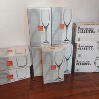 Lotto 48 bicchieri Cristalleria Italiana 