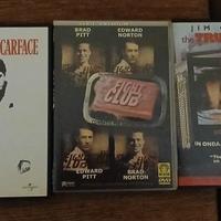 5 DVD - Pulp Fiction -  Scarface - Fight Club - Th