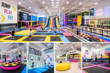 Fabbrica 100% Italiana Trampoline Park Innovativi
