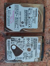 Hard disk interni sata 500 gb 2,5"