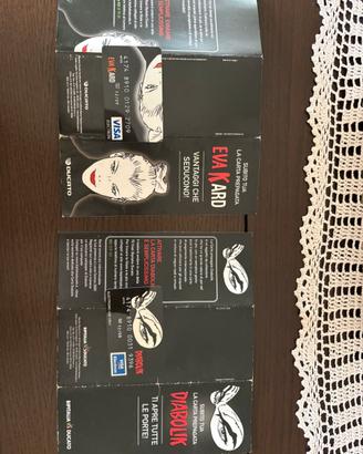 Card Eva Kant e Diabolik