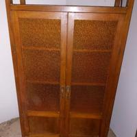 VETRINETTA EPOCA legno e vetro  per COLLEZIONI