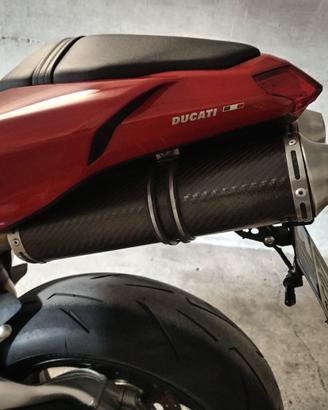 terminali termignoni in carbonio per Ducati 848 