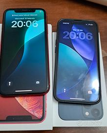 iphone 13 e iphone  xr 128 giga 