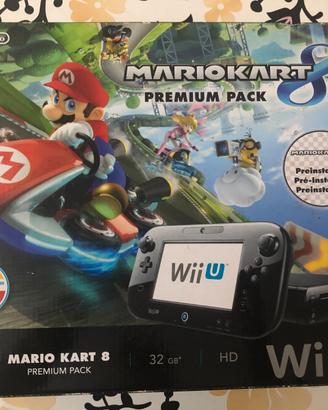 Nintendo Wii U Premium Pack + Mario Kart 8