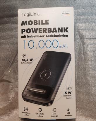 LigiLink powerbank 1000 mha , ricarica wireless