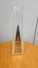 Vaso Ottaviani in cristallo e argento
