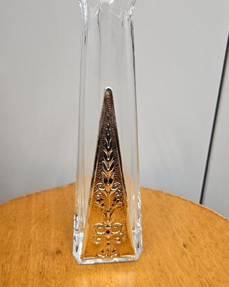 Vaso Ottaviani in cristallo e argento