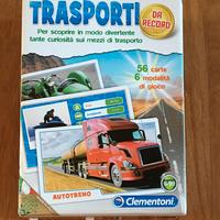 Carte sui Trasporti - gioco per bambini Clementoni