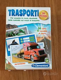 Carte sui Trasporti - gioco per bambini Clementoni