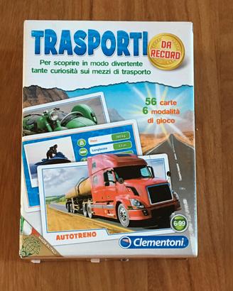 Carte sui Trasporti - gioco per bambini Clementoni