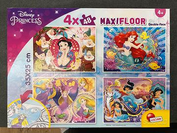 Lotto 4 puzzle Disney  bambina da 3 anni in su