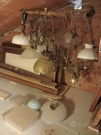 Lotto lampadari vintage NON SPEDISCO