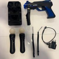 PlayStation Move Twin Pack + pistola PS4 PS5