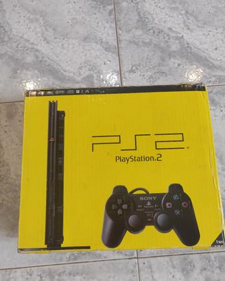PlayStation 2 Slim Black+Box Originale+14 Giochi